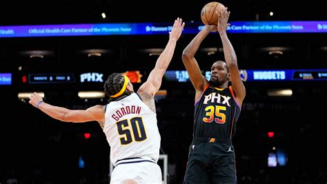 Booker, Durant both score 36, Suns even series with Nuggets